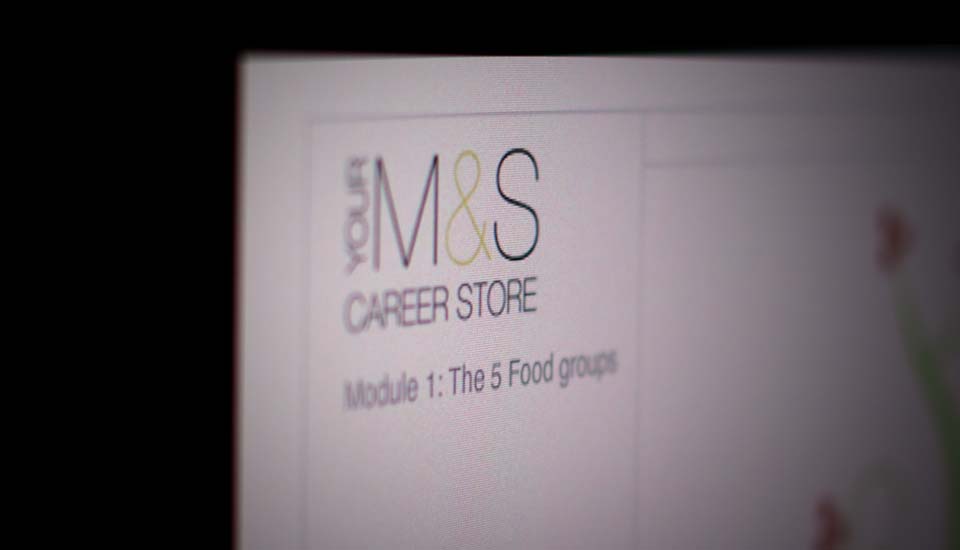 Marks and Spencer E-Learning module